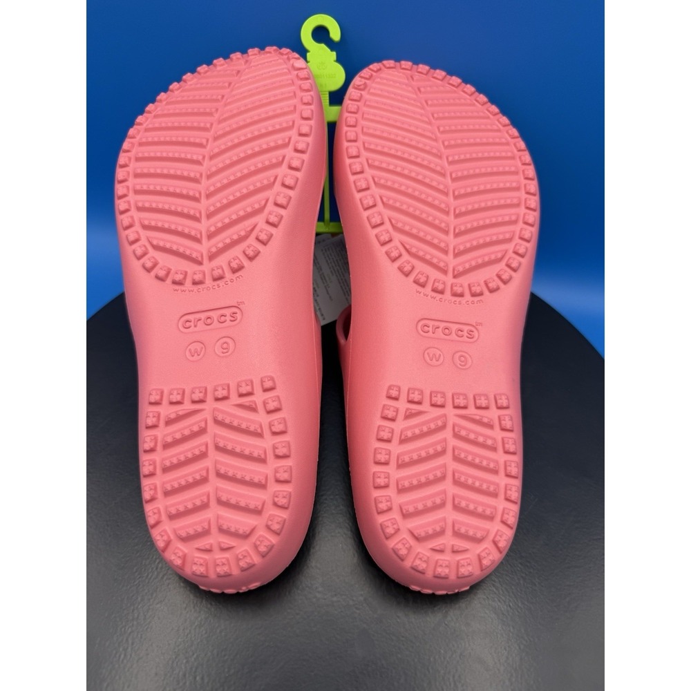 CROCS Kadee ll Womens Size 9 Electric Pink Strappy Comfort Slip On Sandals Shoes - Picture 9 of 11